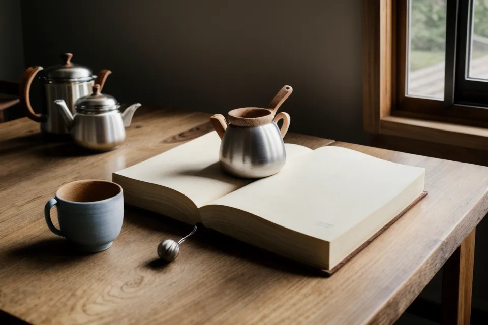 Nota manuscrita sobre mesada de cocina en un hogar familiar real.