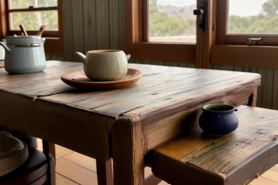 Manos sosteniendo un mate con vapor en una cocina tranquila durante la noche.